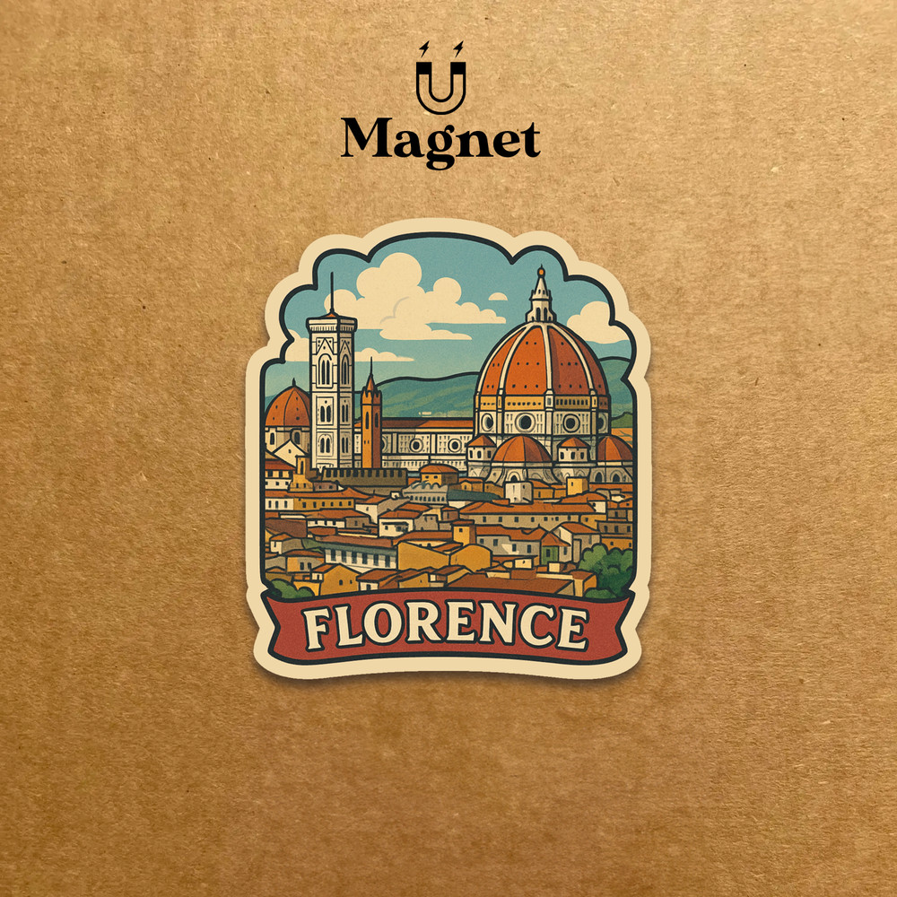 Florence Magnet | Travel Magnet | Fridge Magnet