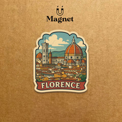 Florence Magnet | Travel Magnet | Fridge Magnet