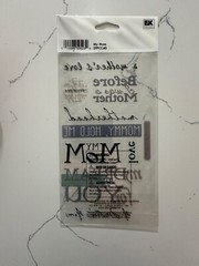 Sticko Phrase Cafe Classic Stickers My Mom Phrases Motherhood Love Scrapbooking