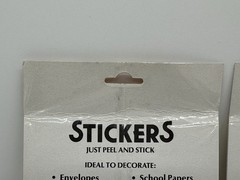 Vintage Autumn Themed Stickers Set Of 2 Sealed 36 Count Packages Eureka