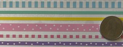 PASTEL Design Line Border Stickers (6pc)Mrs.Grossman’s•Stripes •Borders•Dots•