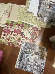 40 Pages Scrapbook Paper & 3 Pages Of Stickers