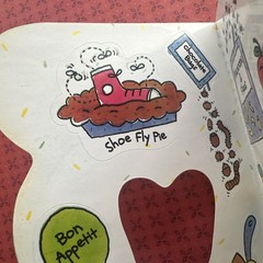 AGC 80s 90s Vintage Sticker Sheet Sick Snacks 18 Stickers On A Fold Card