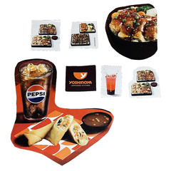 Paper Clippings Scrapbook Asian Fast Food Junk Journals Collage Decoupage Craft