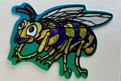 Multicolored Stickers Bugs In Color