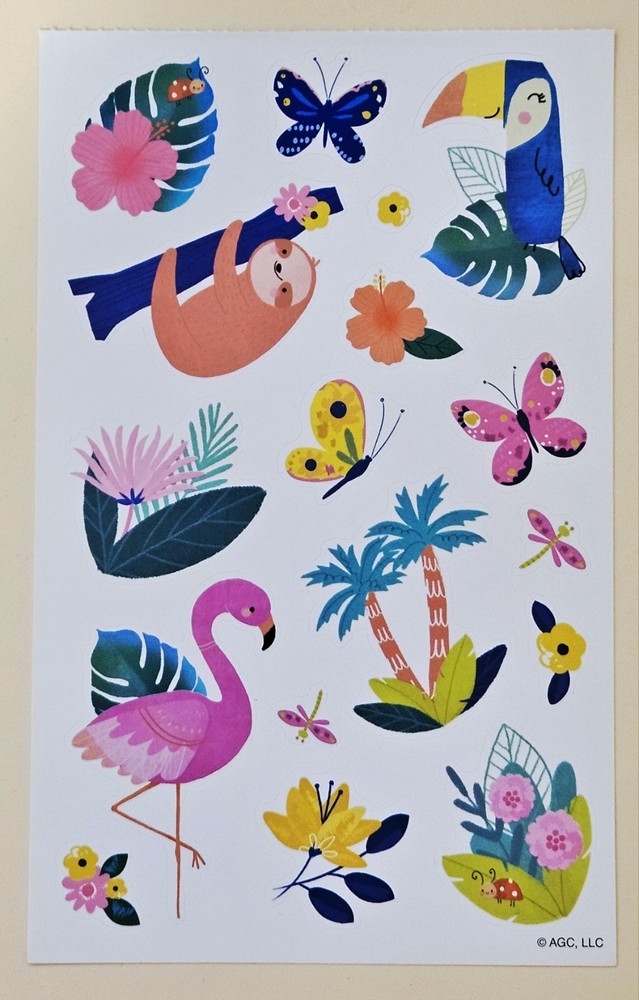 Animals & Insects Sticker sheet