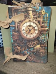 Steampunk Junk Journal Scrapbook USA Seller