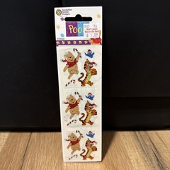 Vintage SandyLion Stickers Disney Winnie The Pooh Tigger Christmas sealed new