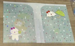 New Happie Scrappie x OMWL Collab Green Frog Munchkin Large Sticker Folder