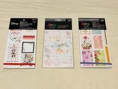 *New* Happy Planner Lot of 3 Sticker Books – Florals, Disney, Pastel – 1800 pc!