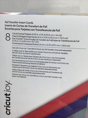 Cricut Joy A2 Foil Insert Card, Celebration Foil Transfer Insert Cards