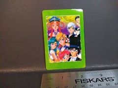 Vintage Stickers Sailor Moon Prism Vending Machine Sticker Card Manga VTG 90s