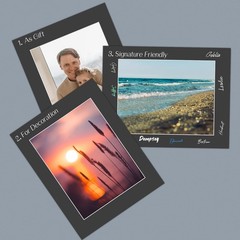 11×14 Picture Mat Black Acid Free for 8.5×11 Photos – Bevel Cut 8×10.5 Opening