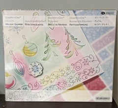 Creative Memories Done with One Holiday Glimmer Vellum 10×12 New
