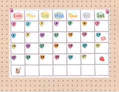 February Monthly Planner Stickers #107 / Planner Stickers  / Valentines Stickers