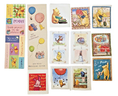 Vintage Michel & Co. Winner the Pooh & Friends Scrapbook Stickers – 12 sheets
