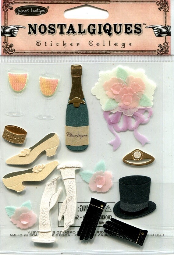 Wedding Celebration, scrapbook stickers – Jolee’s Boutique SPJBN008