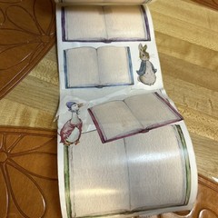 2001 Colorbok Beatrix Potter Peter Rabbit Journaling Big Stickers Roll 23 Sheets