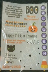 Creatology Halloween Stickers 237 Pieces TPC Studio Clear Halloween Rub-ons
