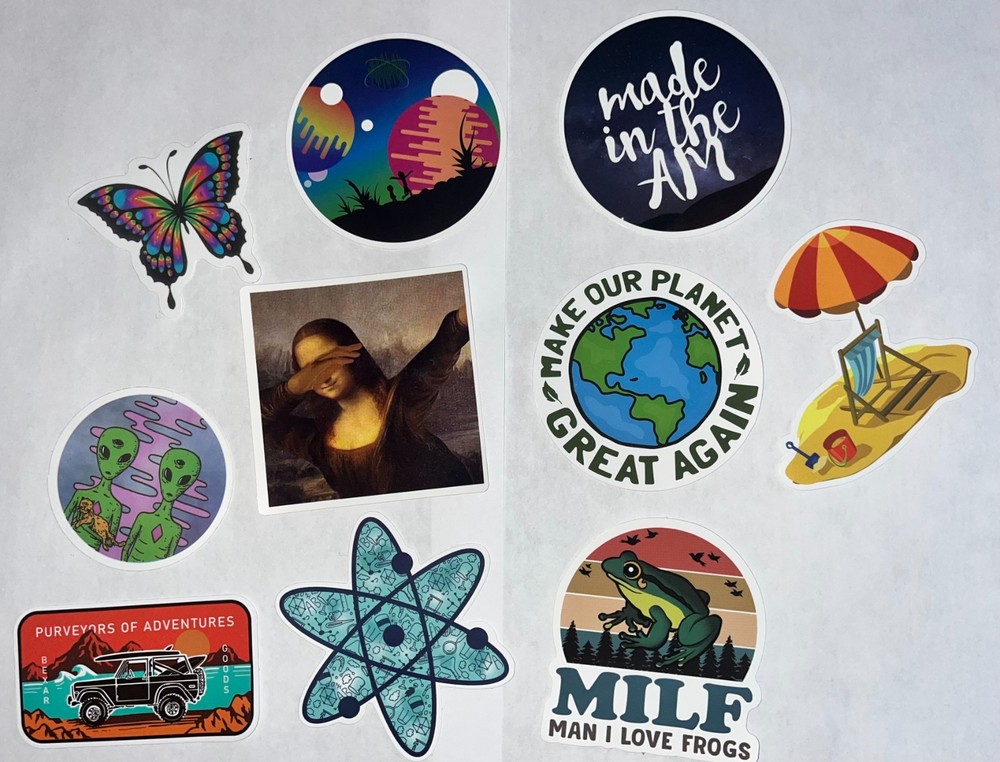 Assorted Stickers – 10pcs