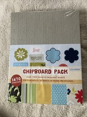 Chipboard Pack 1470 Pieces Colorbok PunchOuts Paper Stickers Sealed New