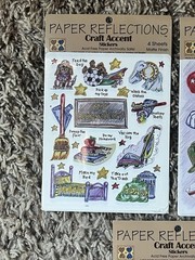 Paper Reflections Vintage Stickers Lot of 3-NEW-Scrapbooking Crafts Kids