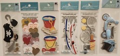 Lot of 18 JOLEE’S BY YOU Dimensional Scrapbooking Stickers MIX