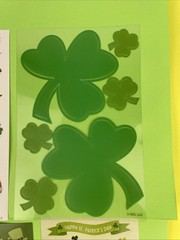 🍀 72 + SHAMROCK CLOVER ST PATRICK’S DAY STICKERS & Decals Green Irish Luck 🍀