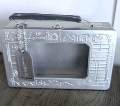 Tim Holtz Idea-ology Retired H2F Cropper Hopper Distress Ink Storage Tin ! Rare!