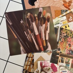 MIXED LOT- Cut-out Art Images Collage Junk Journal Crafts Scrapbook