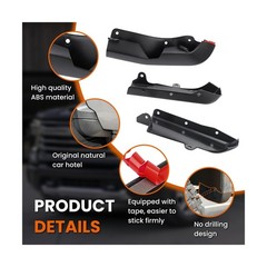 Mud Flap Delete Fit for Chevy Silverado 2500/3500 2020-2025,ABS No-Drill Mud …