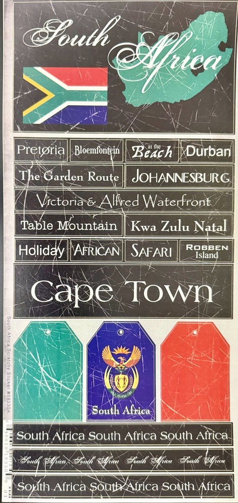 Stamping Station South Africa Travel Stamps – Scrapbooking
