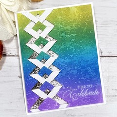 Arrow X cut out hollow criss cross design Metal Die Cutting Cut Dies