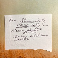 Vtg Handwritten Notes Scrapbooking Craft Junk Journal Prop Ink On Paper Cursive