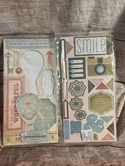 2 packages of scrapbooking embellishments-NEW
