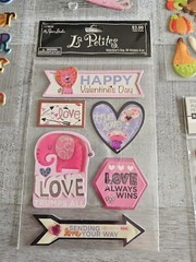 Sticker Lot Holiday Scrapbooking Stickers Thanksgiving Vday Months Jolee’s #176