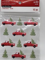 K&Company, Jolee’s Christmas Scrapbooking Stickers – Lot Of 8 Collage New Sealed