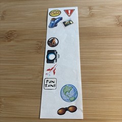Vtg World Travel Stickers Vacation Globe Plane Camera Car
