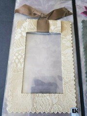 NIP Rebecca Sower Nostalgiques Roman Shade Fabric Frame Stickers Remnants Collec