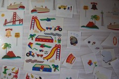 Mrs. Grossman’s Stickers & other animals Cheerleader grass Bike School City Lot