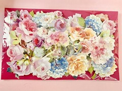 Anna Griffin’s Latest Hydrangea & Rose 30 PCS 3D Stickers +Ephemera Minis BONUS!