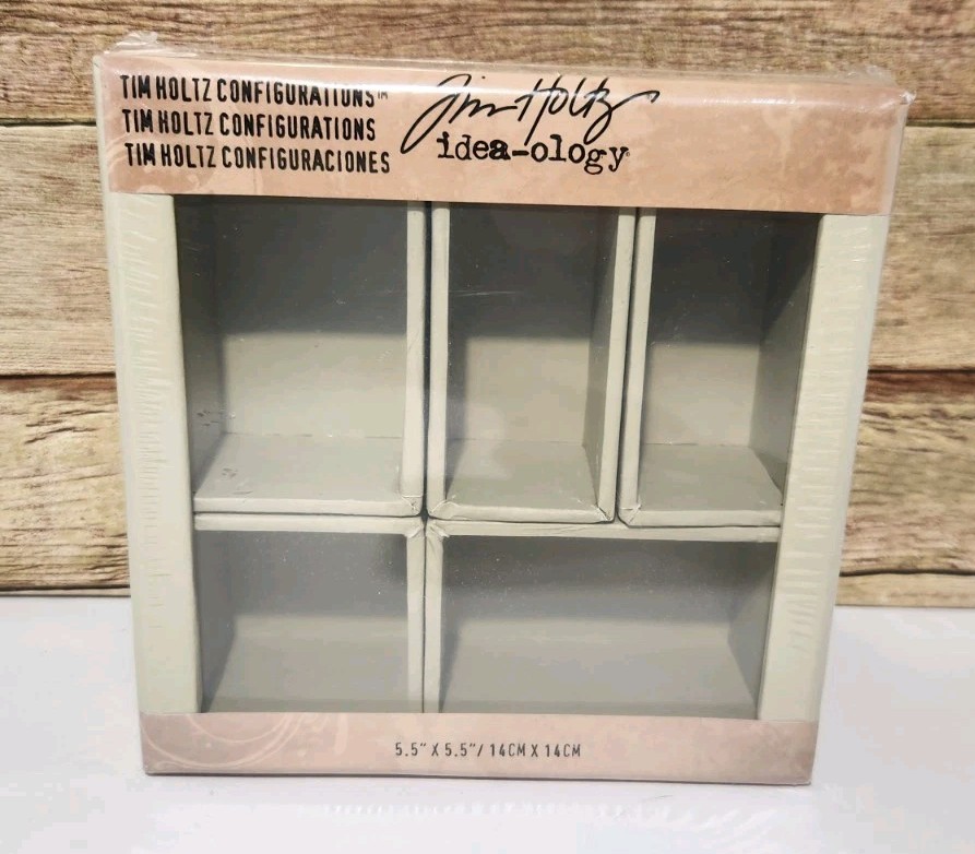 Tim Holtz Idea-ology Configurations Compartments Mini Display 5.5″ TH92883