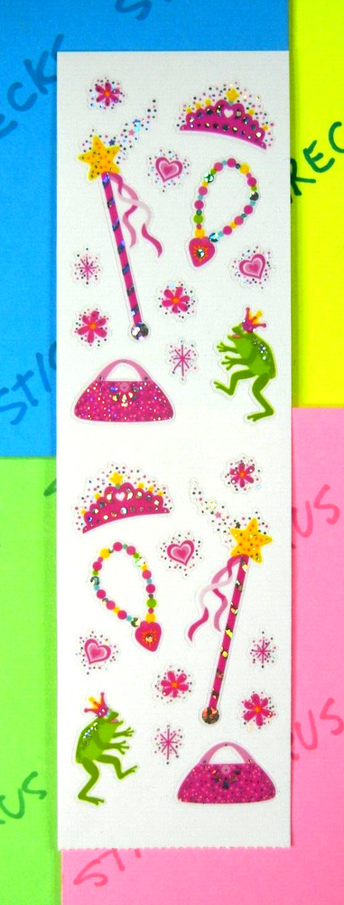 Pink Girly Dress Up Mrs. Grossman’s Sticker Sheet