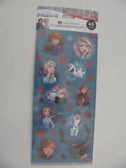 Hallmark Stickers Disney FROZEN II 2 Sheets 46 Pieces NIP