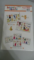 MAKIN’ MEMORIES COLLECTIBLE PAPER DOLLS 6 SHEETS 1998