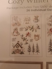 Cozy Winter Cuddles Rub On Transfers By Essential Stencil 26 Individual Designs