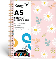 Sticker Collecting Book, Reusable Sticker Collecting Album Blank Sticker Storage