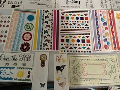 Large Lot «Creative Memories» Sticker Sheets-Variety Themes-See Photos-93 Sheets