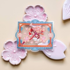 Friendship Blooms Sticker – Sea Dragon & Shrimp – Vinyl Waterproof Transparent