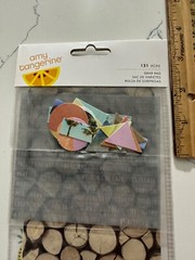 American Craft Amy Tangerine Grab Bag Die Cuts Cardstock Stickers Scrapbooking